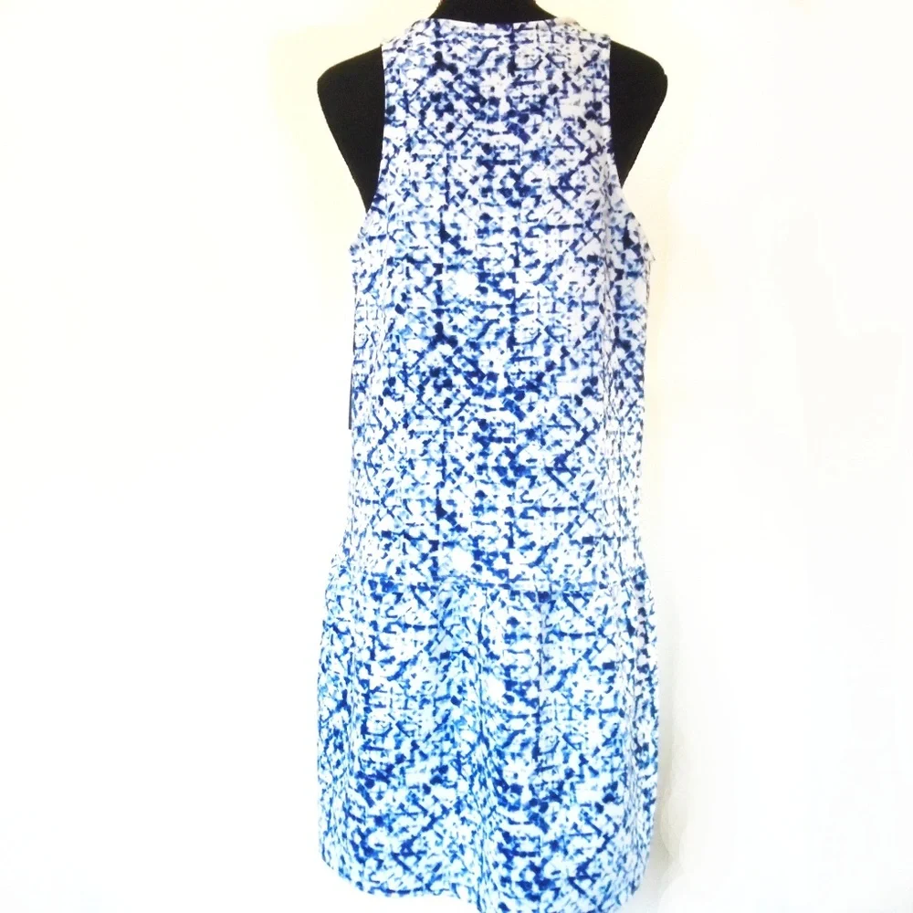 Belle + Sky large patterned drop waist shift dress - Picture 4 of 6